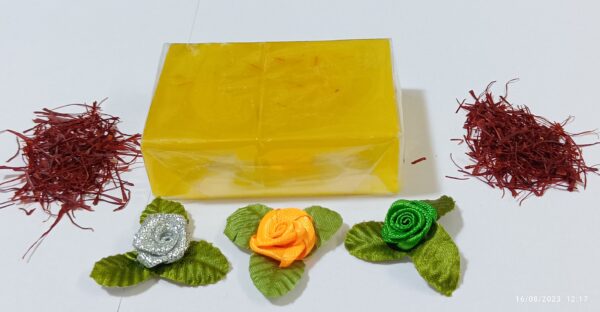 Saffron Soap 100gm pc