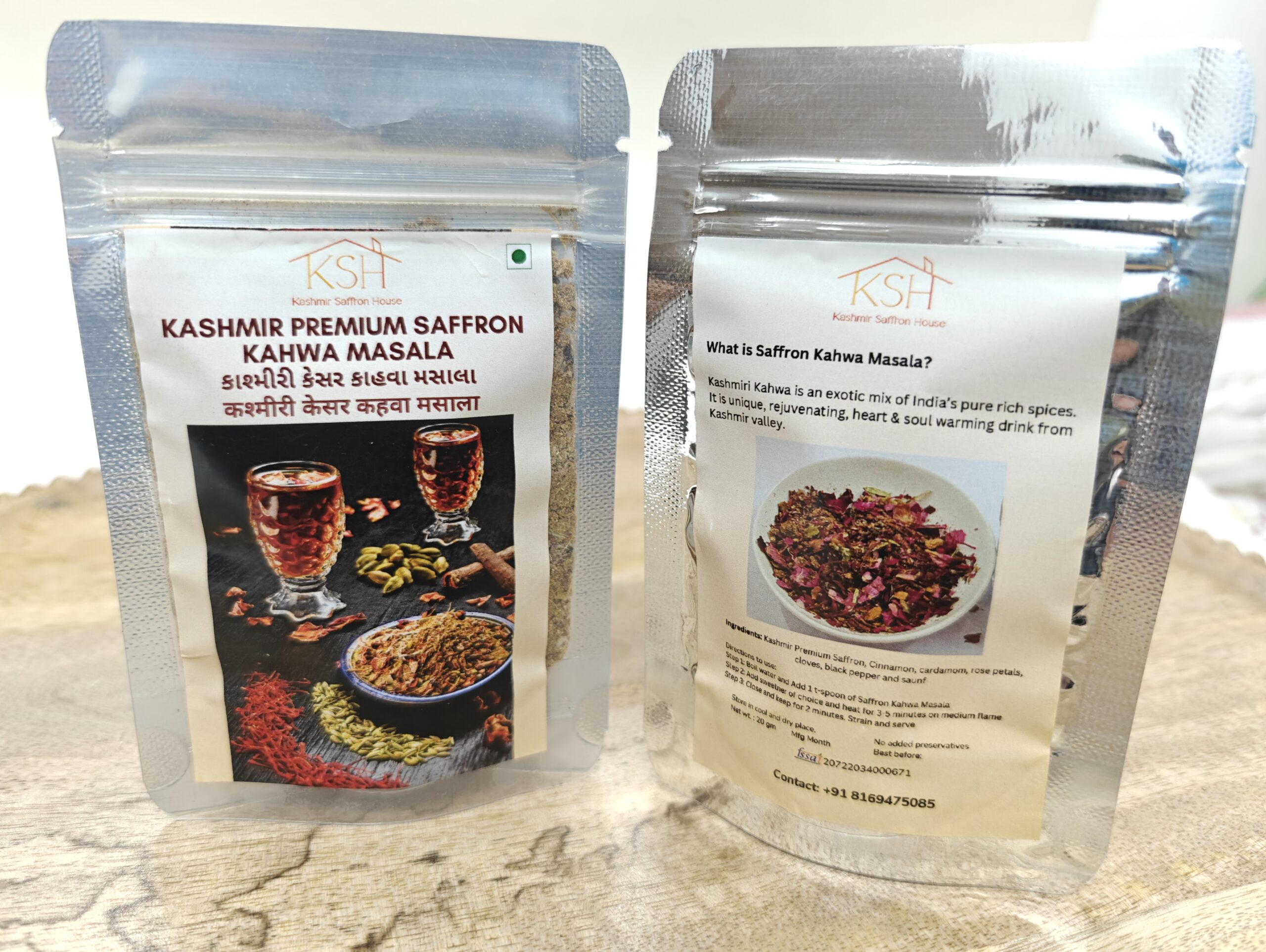 Premium Saffron Kahwa Masala 20gm